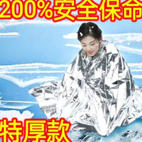 Emergency Mylar Thermal Blanket for Outdoor Emergencies, Camping & Survival Kits – Space Blanket for Cold Weather Protection