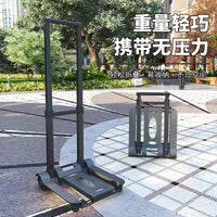 Foldable Hand Truck Dolly Cart with Wheels for Luggage, Shopping, and Moving