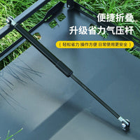 Hydraulic Lift Outdoor Camping Folding Table Portable Picnic Desk with Adjustable Height