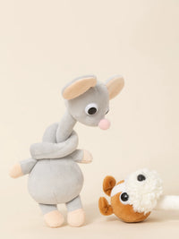 Long Neck Plush Animal Doll Keychain Pendant Toy for Birthday Gift