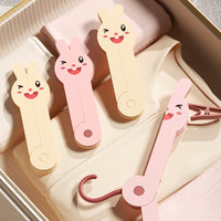 Portable Folding Travel Hanger with Non-Slip Design for Clothes, Underwear, and Socks
