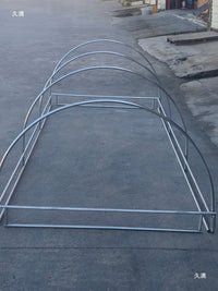 Mini Greenhouse Frame Kit for Seedlings and Vegetables, 3.5 m x 1.4 m, Holds 20 Trays