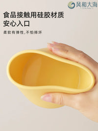 Silicone Food Storage Container with Lid, Microwave and Freezer Safe, Portable for Soup, Baby Food, and Meal Prep