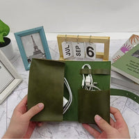 Portable Electronic Organizer Bag for Power Bank, Cables, and Accessories