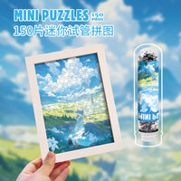 150-Piece Test Tube Jigsaw Puzzle for Adults, Stress Relief Educational Toy, Home Decor Art