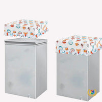 Refrigerator Dust Cover Waterproof Oil-proof Sunscreen Kitchen Appliance Cover