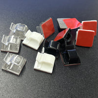 Self-Adhesive R-Type Cable Clips for Wire Management