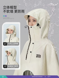 Adult Electric Scooter Raincoat Full Body Waterproof Rain Poncho for Men and Women