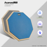 Drum Practice Pad Set - 5-Drum Kit with Cymbals for Jazz Drumming and Percussion Training
