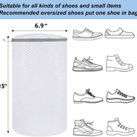 Honeycomb Mesh Laundry Bags for Delicates, Underwear, and Travel Organization
