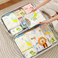 Kids' Waterproof Clothing Storage Bags for Kindergarten, Baby Essentials Organizer, Moisture-proof Seal Bags