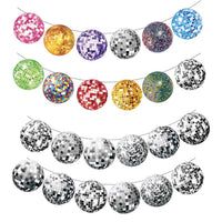 Disco Ball Spiral Hanging Decorations for Party Atmosphere