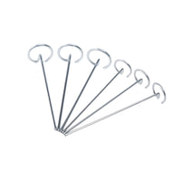 G-Type Galvanized Steel Ground Stakes for Outdoor Camping and Gardening