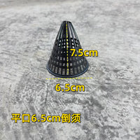 Eel Trap Funnel Inserts for Fishing Cages, Plastic One-Way Entry Cones