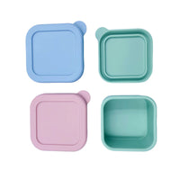 Silicone Baby Food Storage Container with Lid - Freezer Safe Snack Bowl for Infants & Toddlers
