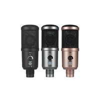 USB Condenser Microphone for Streaming, Gaming, and Recording with Noise Reduction