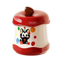 Dopamine Desktop Mini Trash Can with Lid, Cute Creative Waste Bin for Dorm and Office