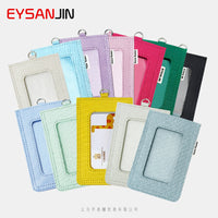 Korean Style Canvas ID Card Holder Wallet for Students and Professionals