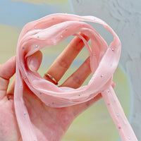Sparkling Chiffon Mesh Data Cable Protector Sleeve for USB-C and Android Cables