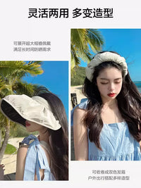 Headband Style Empty Top Sun Hat for Outdoor Sun Protection
