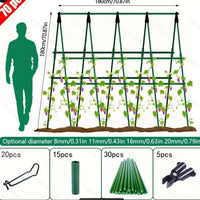 Garden Greenhouse Arch Support Stakes for Climbing Plants