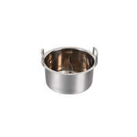 Thickened Stainless Steel Hot Pot with Handles, Induction Cooker Compatible, Individual Shabu Shabu Pot