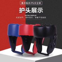 Boxing MMA Muay Thai Protective Gear Set for Kids & Adults - Chest Guard, Headgear, Shin Guards, Groin Protector