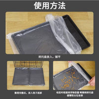 Disposable Pet Cage Tray Liners for Rabbits, Dogs, Guinea Pigs, and Birds - 100 Count