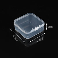 Bead Storage Organizer Box Set with 72 Small Containers and Lid