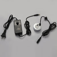Adjustable Mist Ultrasonic Atomizer for Landscaping and Fog Effects, 4.6cm Metal Head