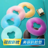 Silicone U-Shaped Face Pillow for Massage Table