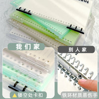 B5 Frosted Loose-Leaf Notebook with Large Capacity for Students