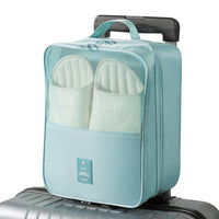 Waterproof Oxford Cloth Travel Shoe Bag with Large Capacity