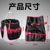 Multi-functional Hardware Tool Bag Thickened Large Capacity Garden Tool Storage Bag for Repair and Maintenance