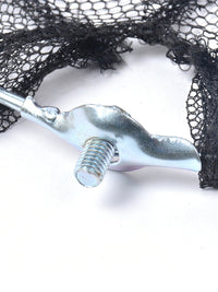 Telescopic Aluminum Alloy Fishing Landing Net Pole Foldable Fish Net for Outdoor Angling
