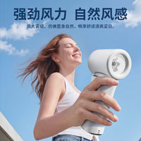 Portable Digital Display Mist Fan with High Airflow for Outdoor Cooling and Humidification