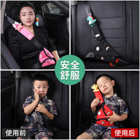Car Seat Belt Adjuster for Kids, Anti-Choke Shoulder Strap Positioner