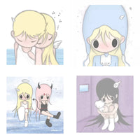 Cartoon Anime Wall Art Poster for Bedroom Decor