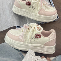 Girls' Winter Warm Casual Sneakers with Plush Lining