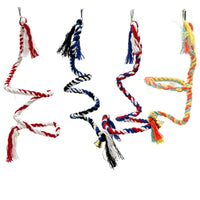 Parrot Cotton Rope Climbing Swing Toy for Bird Cages