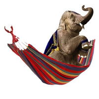 Outdoor Anti-Roll Hammock for Adults, Portable Tree Hanging Swing Bed