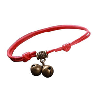 Pet Collar with Bell for Cats and Small Dogs, Adjustable Necklace for Puppies and Kittens