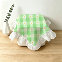 Floral Lace Dust Cover for Small Appliances and Furniture