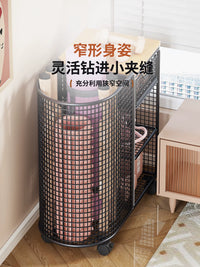 Garden Tool Storage Rack Villa Courtyard Gardening Mobile Farm Tool Organizer Garage Hardware Storage Shelf