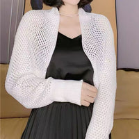 Ice Silk Shawl Shrug for Cheongsam Sun Protection Arm Sleeves