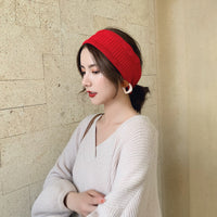 Women's Winter Knitted Scarf Neck Warmer with Ruffled Edge - Thin, Warm, and Versatile Head Cover