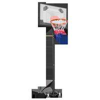 Portable Height-Adjustable Kids Basketball Hoop for Indoor Outdoor Play