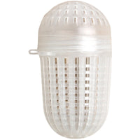 Luminous Fishing Bait Ball Feeder for Worms and Shrimp
