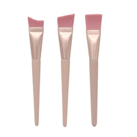 Ultra-Thin Blade Eyebrow Eyeliner Brush Set with Soft Bristles and Flat Head for Foundation and Contouring