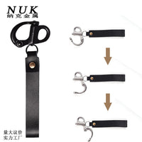 316 Stainless Steel Fixed Spring Snap Shackle Quick Release for Marine and Sailing